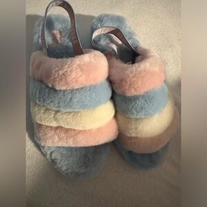 UGG fluff yeah slippers